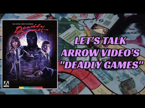 DEADLY GAMES (1982) | ARROW VIDEO | BLURAY MOVIE REVIEW | 80s Horror Restored!