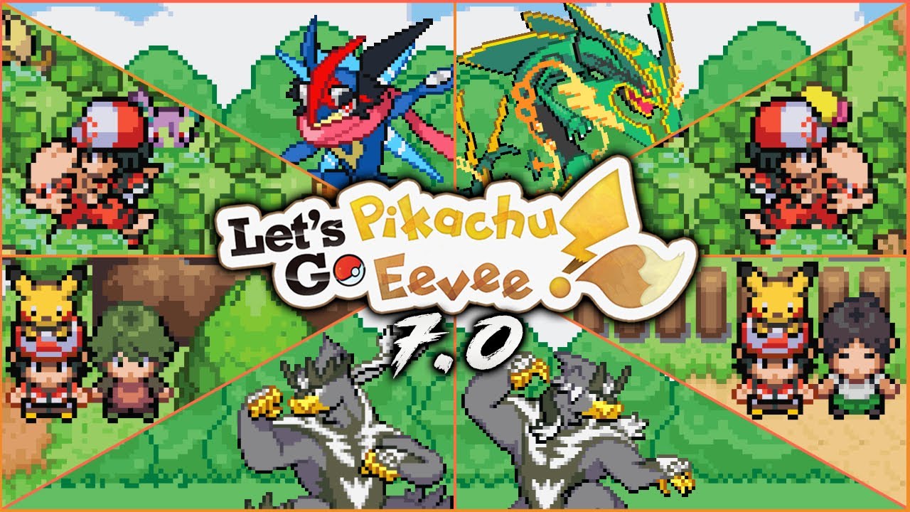 Updated] New Pokemon GBA ROM HACK With Mega Evolution, Gen 8 Starters &  Pokemons!  💎Pokémon Let´s Go Pikachu & Eevee:- The first official version  of GBA, with cool new features!! 🛑Features