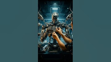 Repairing of damaged Terminator💥 Memories of Terminator#ai#terminator#terminator3#shorts#music#aiart