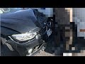 【悲報】てつやの愛車BMWが大破してしまいました…
