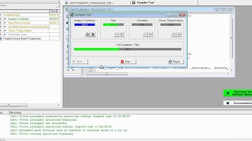 CRYPTOGRAPHY PROCESSOR QUARTUS II SIMULATION VIDEO DEMO