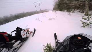 Awesome Sledding 2015 Nova Scotia