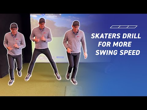 Do This Drill for More Speed: Skaters Drill for Golfers!