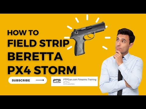 Beretta PX4 STORM, Disassembly/Reassembly- Field Strip Friday