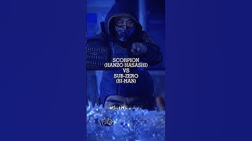 Scorpion (Hanzo Hasashi) vs Sub-Zero (Bi-Han) #MortalKombat #Scorpion #VS #SubZero #ForYou #Edit