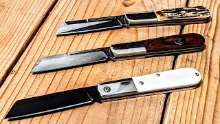 Bear & Son Another Home Run! Large 4 inch Barlow D2, Carbon steel or SS? Which do you Prefer? by Baxters Blades 'Tired Tiger' 780 views 7 days ago 13 minutes, 15 seconds