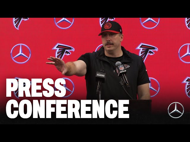 Arthur Smith addresses media following Atlanta Falcons victory