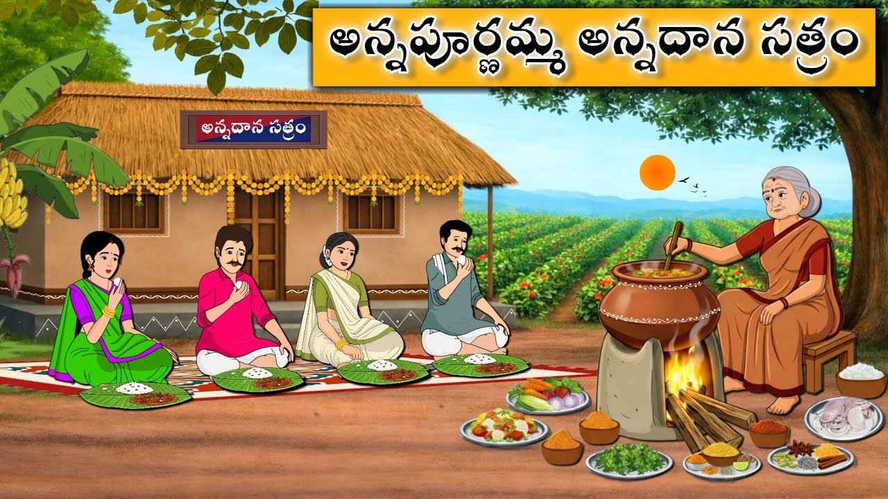 అన్నపూర్ణమ్మ అన్నదాన సత్రం  | Telugu stories | neethi kathalu | Stories in telugu | Telugu kathalu