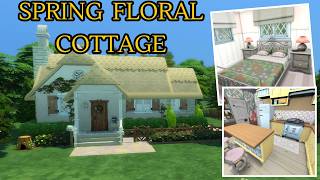 Spring Floral Cottage // The Sims 4 [speed build]