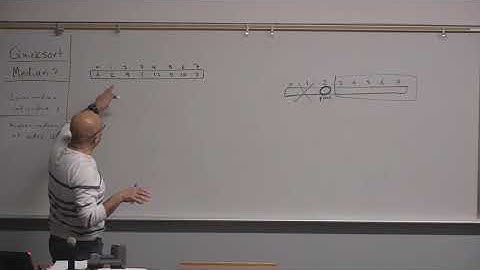 Algorithms Lecture 11: Median (Part 1)
