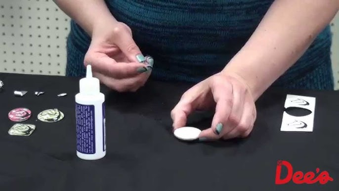 How to Make Glitter Paint with Diamond Glaze to Use in a Bezel —  Beadaholique