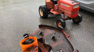 Gravely 8163B Maintenance Hydraulic System Fix, Deck, Etc.