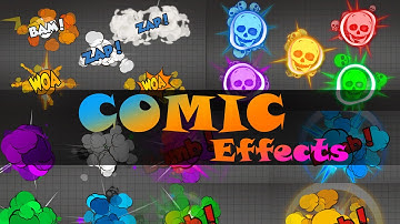 Comic Explosion Effect - CartoonVFX9X -Unity Particle Effect