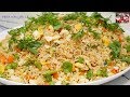 CƠM CHIÊN TRỨNG dân dã - CƠM CHIÊN từ GẠO ăn KIÊNG - Eggs fried Rice by Vanh Khuyen