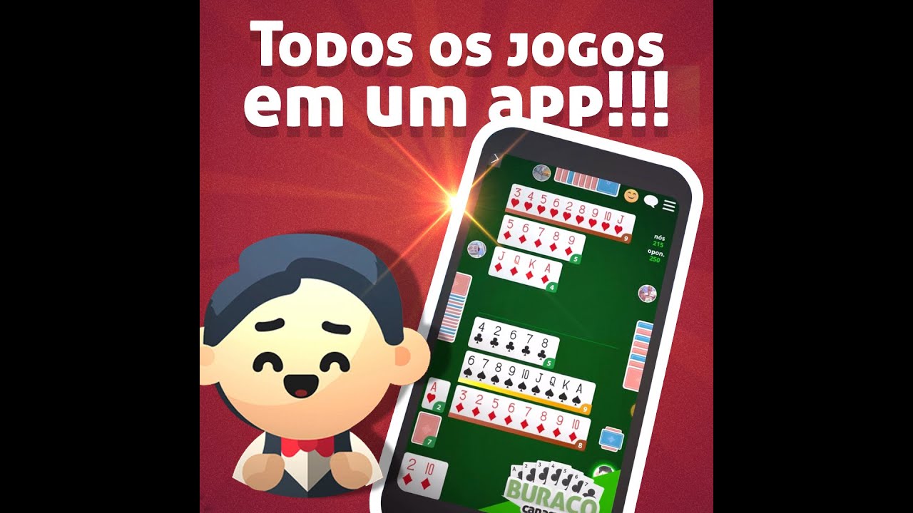 App com todos os jogos de cartas e tabuleiro para jogar online