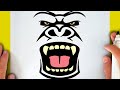 How to draw king kong