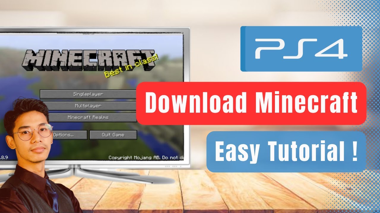 How to Download Minecraft on PS4 ! - YouTube