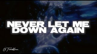 Depeche Mode - Never Let Me Down Again (Lyrics)