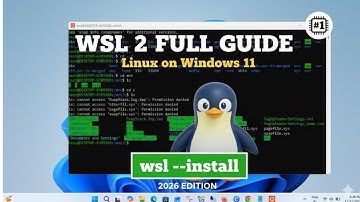 How to install Linux on Windows 11 with WSL (Full Guide 2026✅)