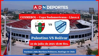 Thumbnail for Palestino vs. Bolívar | CONMEBOL - Copa Sudamericana 2025