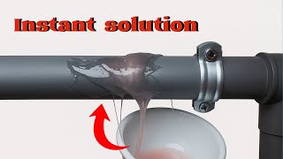 DIY Pipe Repair with Styrofoam & Gasoline – Quick & Easy Fix