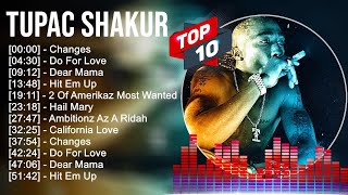 Tupac Shakur 2023 MIX ~ Top 10 Best Songs ~ Greatest Hits ~ Full Album