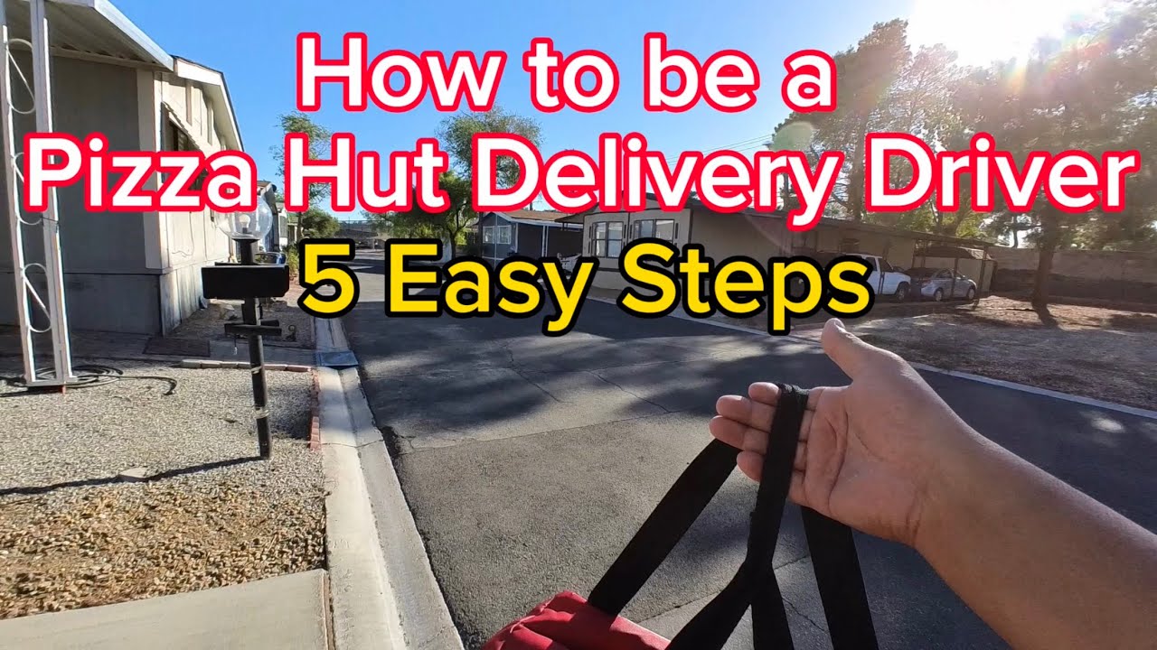 A day in the life of a Pizza Hut Delivery driver - YouTube
