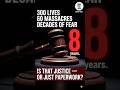 8 Years. For 300 Lives. 60 Massacres. Is That Justice — Or Just Paperwork? 🔴 | Final #shorts #viral