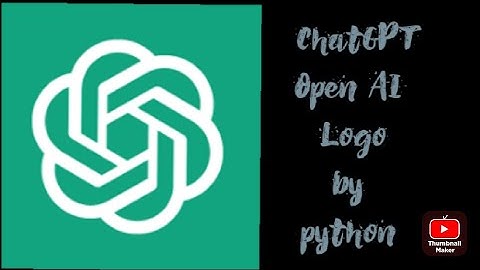 ChatGPT logo \\ using python \\ #viral #shorts