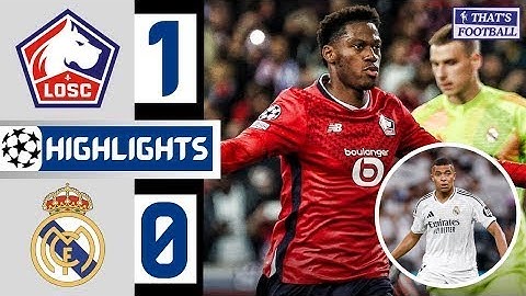 🔴⚪LOSC Lille vs Real Madrid (1-0) HIGHLIGHTS | Champions League!