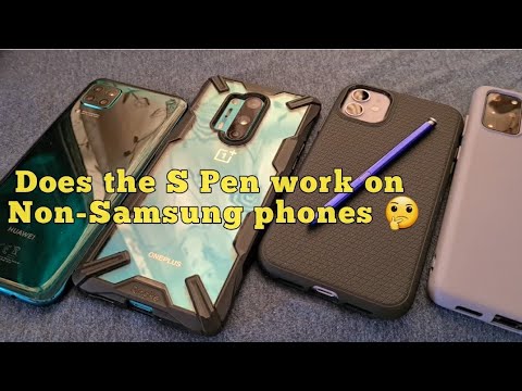 Does S Pen work on Non-Samsung phones ?