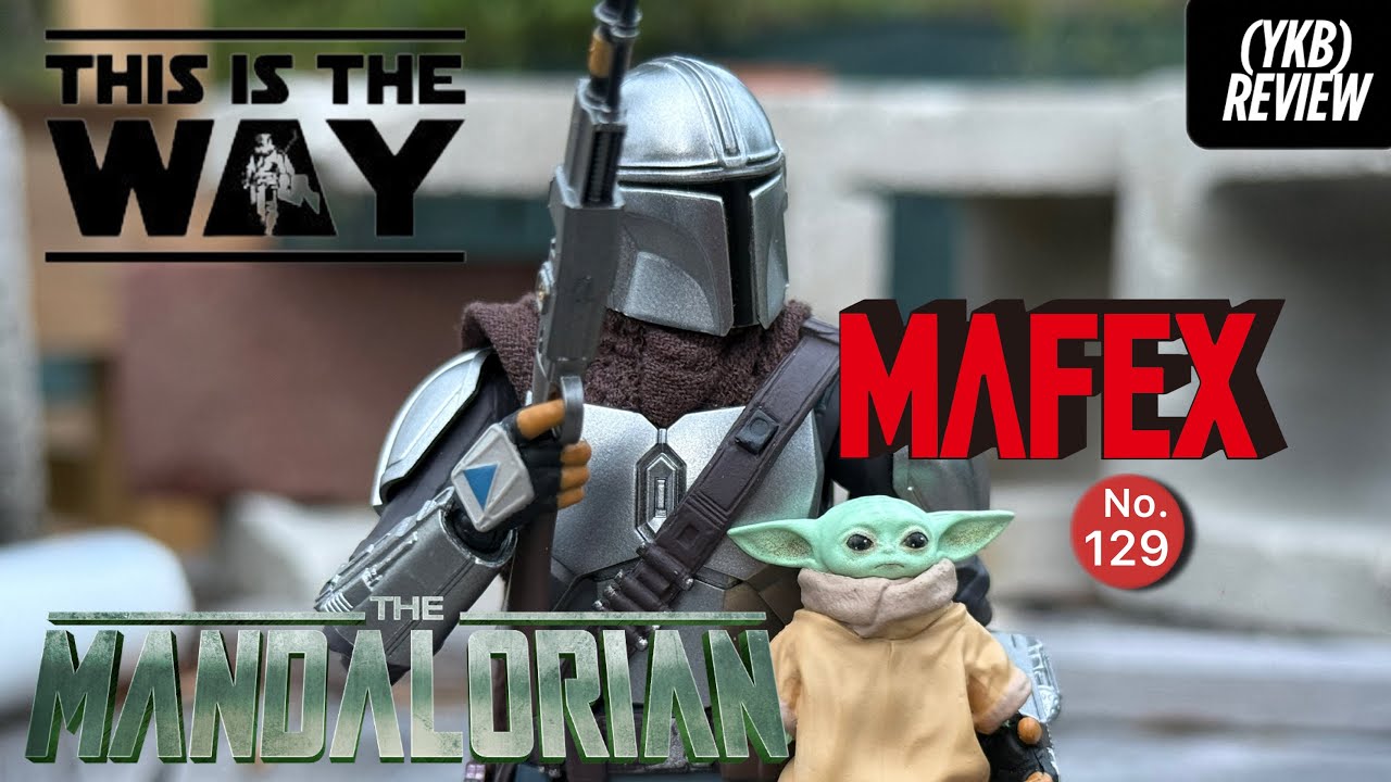 MAFEX Mandalorian Beskar Armor No.129 UNBOXING Clarence figures