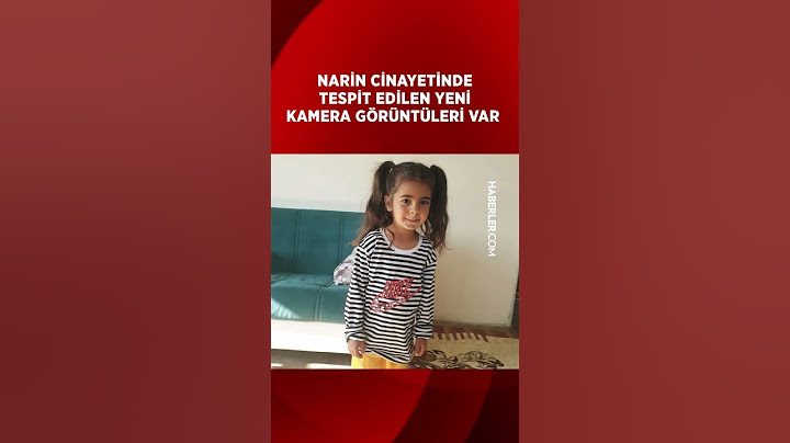 Narin Cinayetinde Tespit Edilen Yeni Görüntüler Var