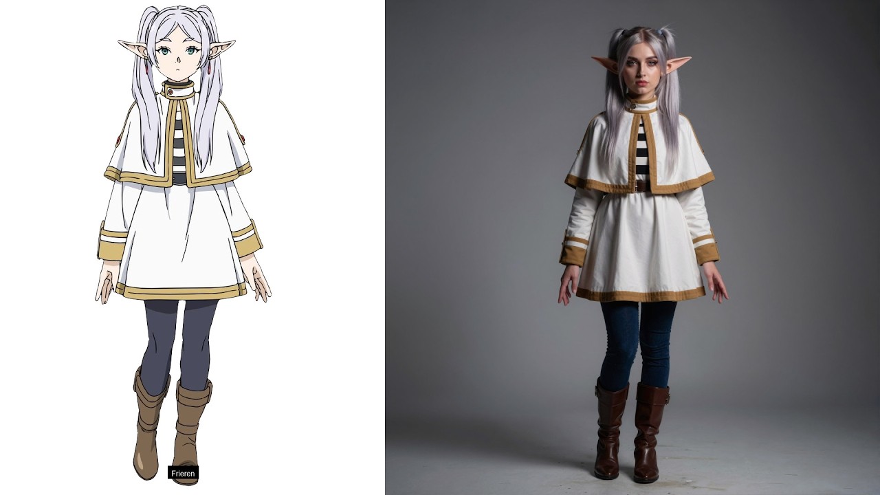 Frieren Characters | 葬送のフリーレン | Real Life AI Live Action Characters