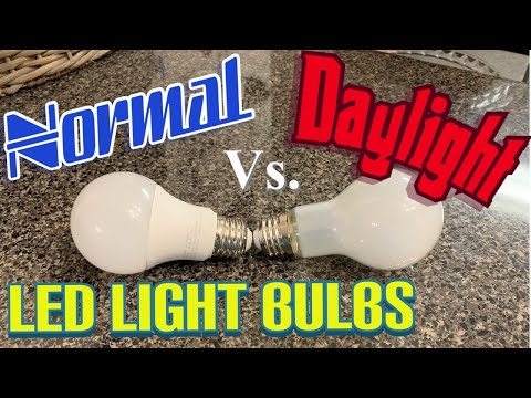 Video: Jaký je rozdíl mezi chladnými bílými a denními LED žárovkami?