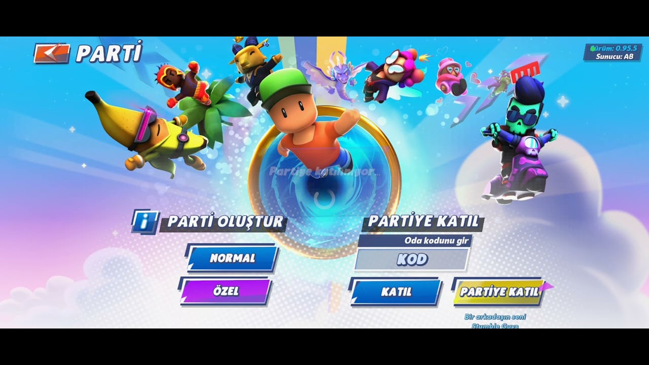 Kardeşimle birlikde oynamaya çalışdım ama...             #stumbleguys #keşfet