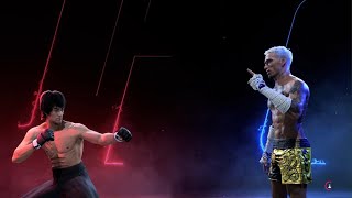 Bruce Lee vs. Charles Oliveira Kumite Fight / Stand up only (Simulation on PS5 | UFC 5)