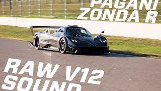 Pagani Zonda R On Track Raw Sound