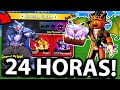 24 HORAS GIRANDO NO GACHA HALLOWEEN WEREWOLFS E TIGER INFINITAS BLOX FRUITS!