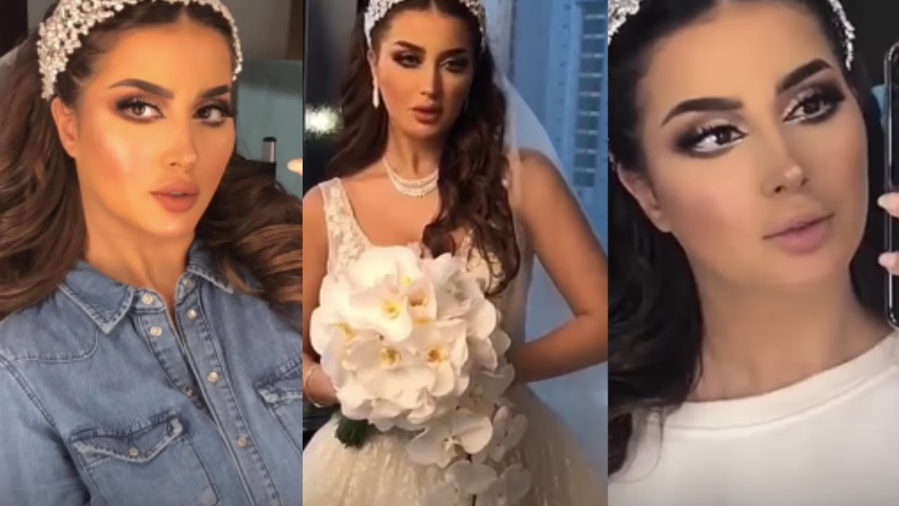 ‏ميكب تتوريال وجلسة تصوير ‏للعرائس الدانة ‏مودل 👰