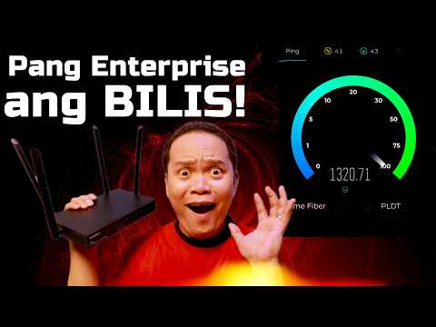 Boost Your Pldt Internet W/ Tenda W18e Unboxing & Speed Test