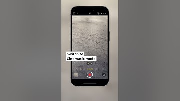 Use the Cinematic mode feature on your iPhone camera for stunning videos!🤩 #cinematicvideo #iphone