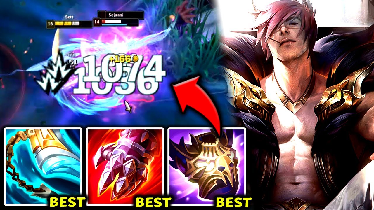 SETT TOP IS PERFECT TO 1V9 & CARRY A LOST GAME! (S+ TIER) - 2025 Sett TOP Gameplay Guide