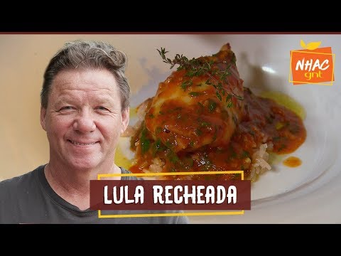 Vídeo: Lula Recheada Com Arroz, Legumes E Salsichas