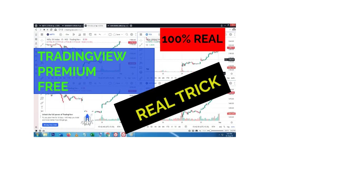 Tradingview Premium Free 2022 Trick Trading view tutorial