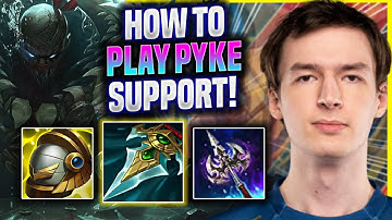 LEARN HOW TO PLAY PYKE SUPPORT LIKE A PRO! - MAD Kaiser Plays Pyke Support vs Lux! | Preseason 2022