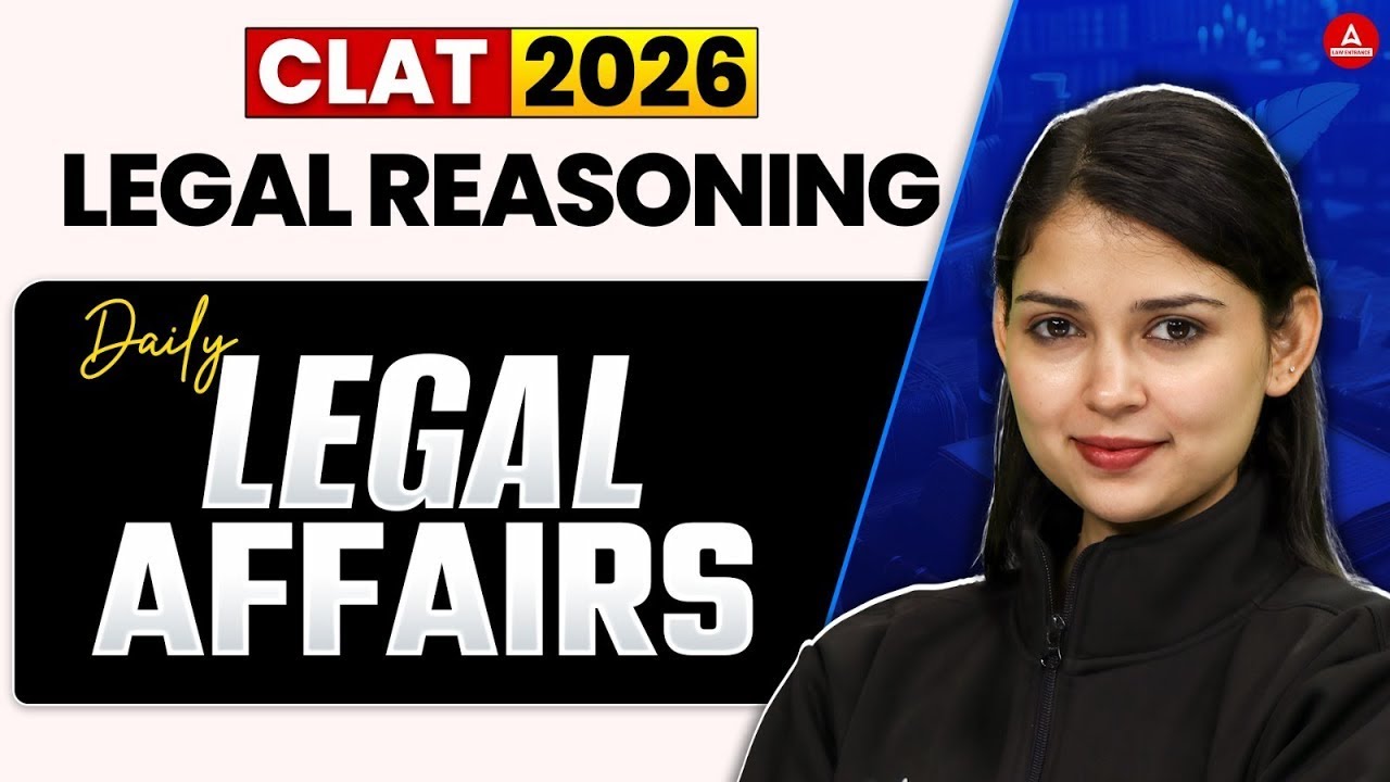 CLAT 2026 Daily Legal Reasoning Class | CLAT 2026 Preparation Legal ...