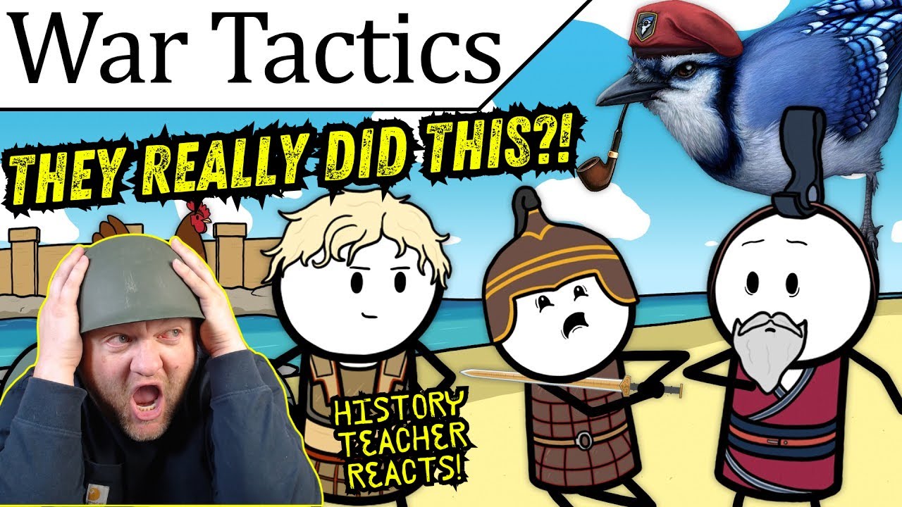 Wacky War Tactics in yet another Nutshell | BlueJay | History Teacher Reacts