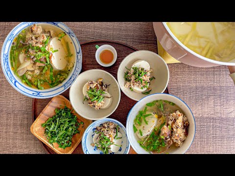 Video Ngán ăn canh thử ngay TÀU HỦ NON CHÉN - nước dùng sả... - youtube