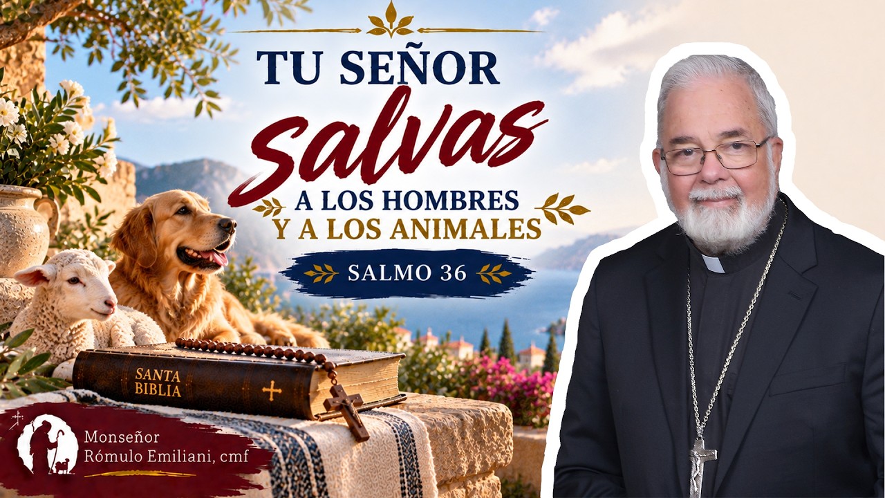 Tu Señor salvas a los hombres y a los animales.  Salmo 36